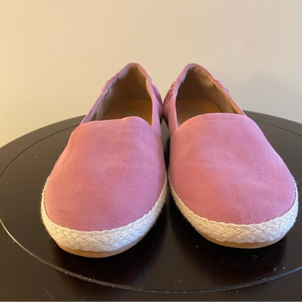 FitFlop Pink Espadrille Slip-On Flats